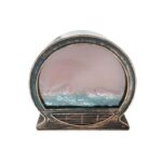 Διακοσμητικό LED Τζάκι Στρογγυλό 31cm – Round LED Fireplace Lantern 31cm - Image 2