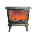 Διακοσμητικό Τζάκι LED – LED Fireplace Lantern - Image 2