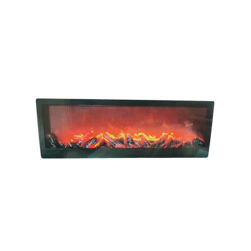 094020-1 Διακοσμητικό LED Τζάκι 61cm – LED Fireplace Lantern 61cm - Image 2