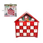 Χριστουγεννιάτικο διακοσμητικό σπίτι ημερολόγιο με φωτισμό - Christmas house deco