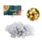 Χριστουγεννιάτικα λαμπάκια σε θερμό χρώμα 10m 60 LED – Christmas lights warm light - Image 4