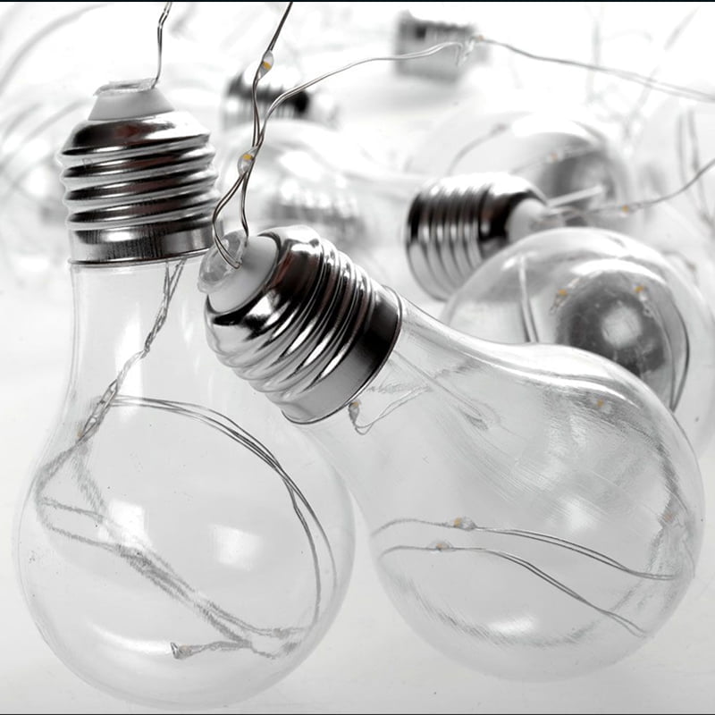 290065-3 LED χριστουγεννιάτικα φωτάκια θερμό φως 3m 10τμχ - Christmas decoration lights warm light 10pcs - Image 8