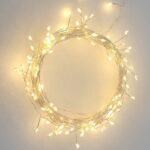 Χριστουγεννιάτικα Λαμπάκια LED θερμό χρώμα με Διαφανές Καλώδιο 2m - Christmas lights warm light - Image 3