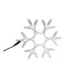 Χιονονιφάδα Led Θερμό Φως με καλώδιο - Christmas snowflake light LED - Image 3