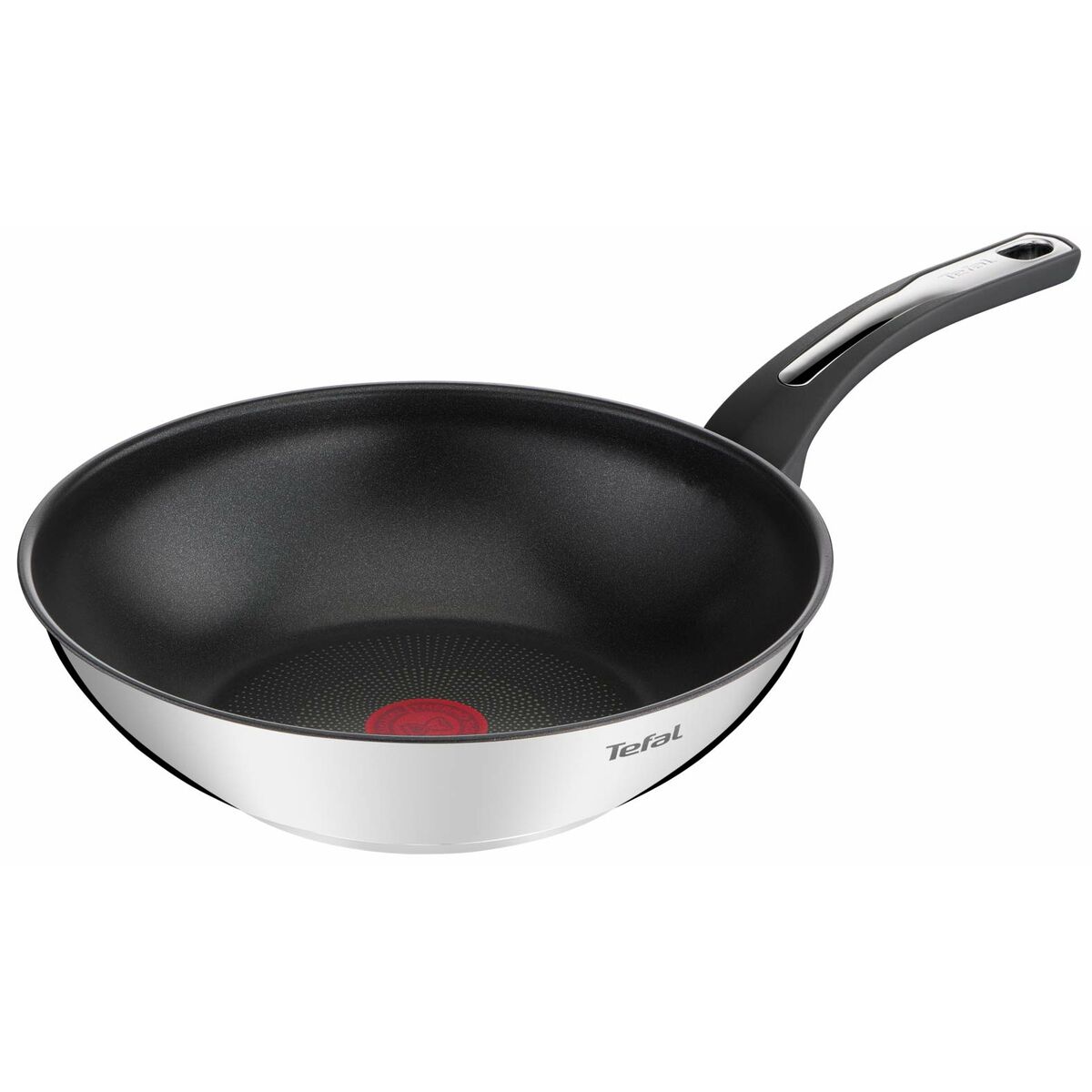 3168430309982_R02 Τηγάνι Wok Tefal Emotion Ανοξείδωτο ατσάλι Ø 28 cm (1 μονάδα) - Image 1