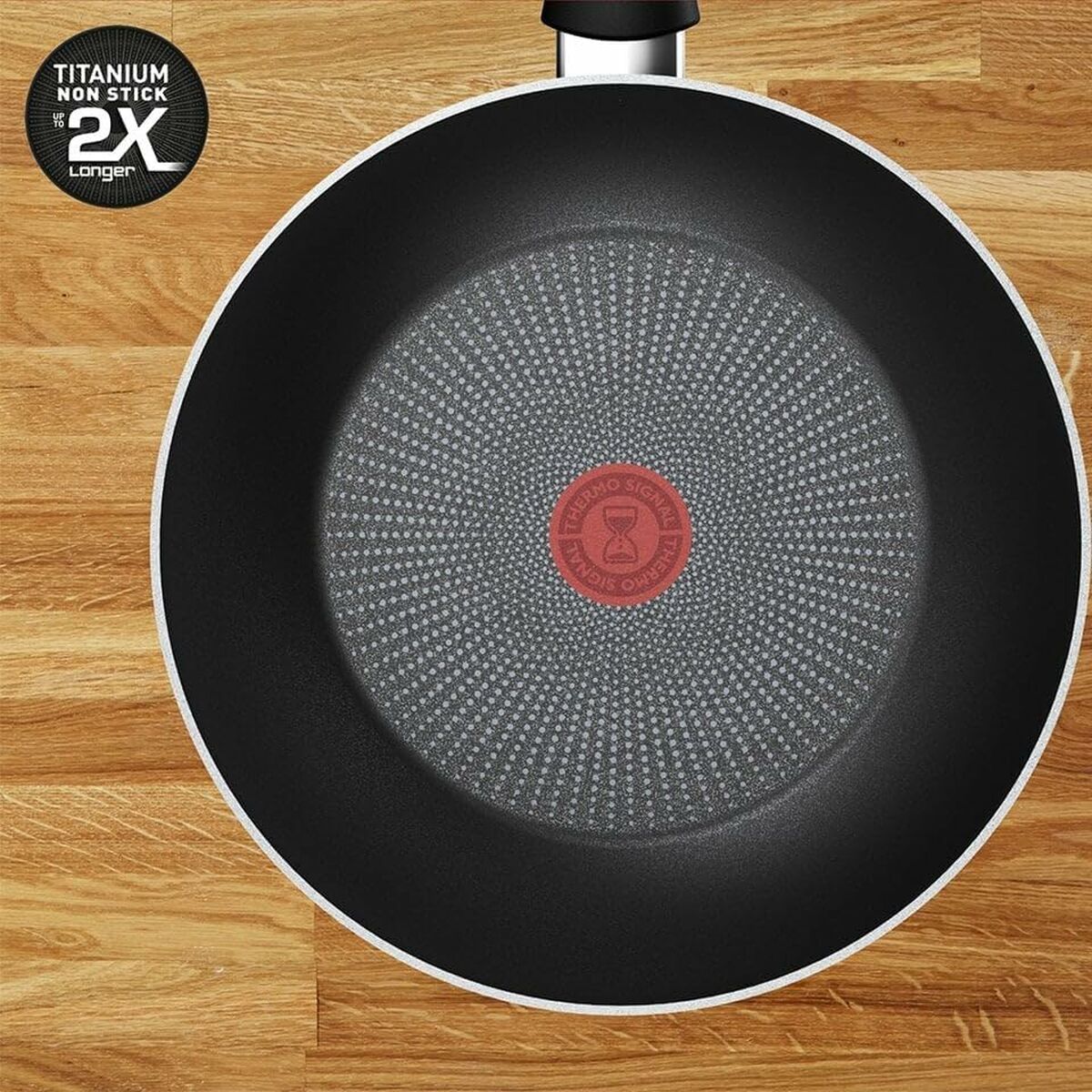 3168430355521_R20 Τηγάνι Tefal FORCE BLACK 28C Μαύρο Αλουμίνιο Ø 28 cm - Image 2
