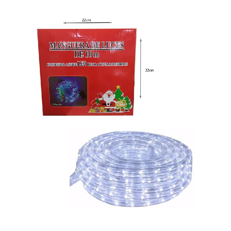 3800163 Φωτοσωλήνας Πολύχρωμο Χρώμα 10m - Light tubes manguera de luces - Image 5