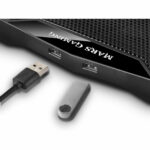 MNBC5 Βάση Ψύξης Laptop XL με 6 ανεμιστήρες, ARGB φωτισμό & βάση κινητού - Image 2