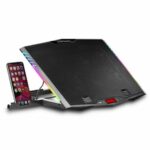 MNBC5 Βάση Ψύξης Laptop XL με 6 ανεμιστήρες, ARGB φωτισμό & βάση κινητού