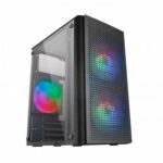 Κουτί Μέσος Πύργος ATX Mars Gaming MC300 Μαύρο LED RGB RGB mATX - Image 3