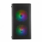 Κουτί Μέσος Πύργος ATX Mars Gaming MC300 Μαύρο LED RGB RGB mATX