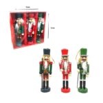 Ξύλινα χριστουγεννιάτικα στρατιωτάκια - Christmas soldier deco - Image 3