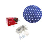 Χριστουγεννιάτικα Λαμπάκια Δίχτυ LED Ψυχρό Χρώμα με Διαφανές Καλώδιο 3m x 2m - Christmas LED lights net white light - Image 2