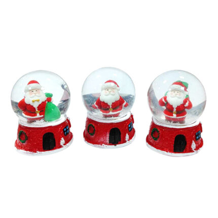 Χριστουγεννιάτικες Χιονόμπαλες με Φωτισμό - Snow globe with Lighting