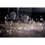 Χριστουγεννιάτικα Λαμπάκια LED ψυχρό χρώμα με Διαφανές Καλώδιο 100led - Christmas lights white light - Image 2