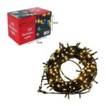 Χριστουγεννιάτικα λαμπάκια σε θερμό χρώμα 10m 100 LED – Christmas decorative lights warm light - Image 4