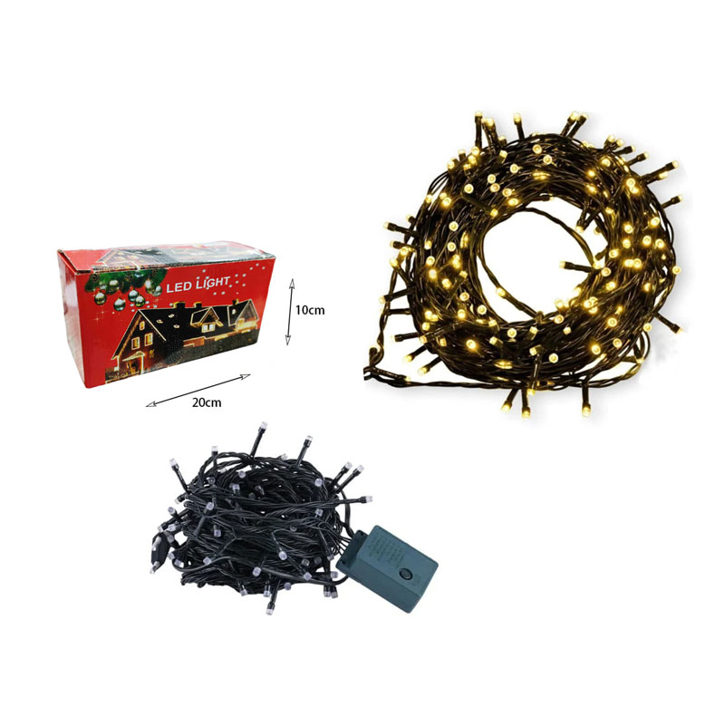 640048-3 Χριστουγεννιάτικα λαμπάκια σε θερμό χρώμα 36m 500 LED - Christmas lights warm light (Αντιγραφή) - Image 3