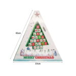 Ξύλινο χριστουγεννιάτικο διακοσμητικό ημερολόγιο - Christmas advent calendar - Image 6