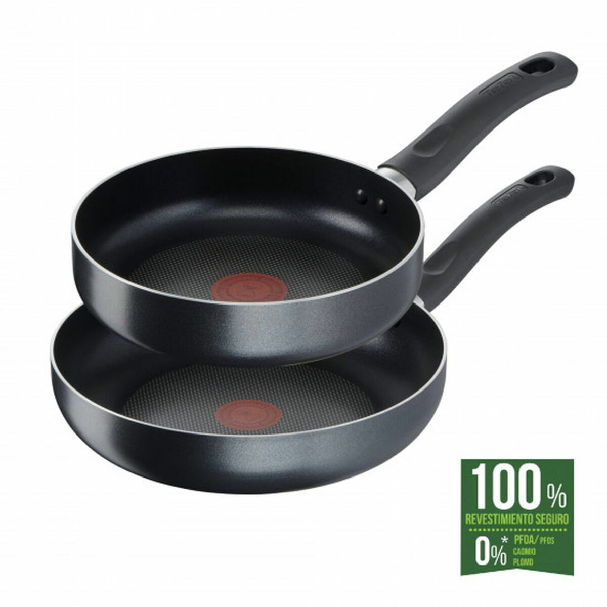 8432322553896_S0460156_P00 Τηγάνι Tefal EASY COOK 2UDS Λευκό Ανοξείδωτο ατσάλι - Image 1