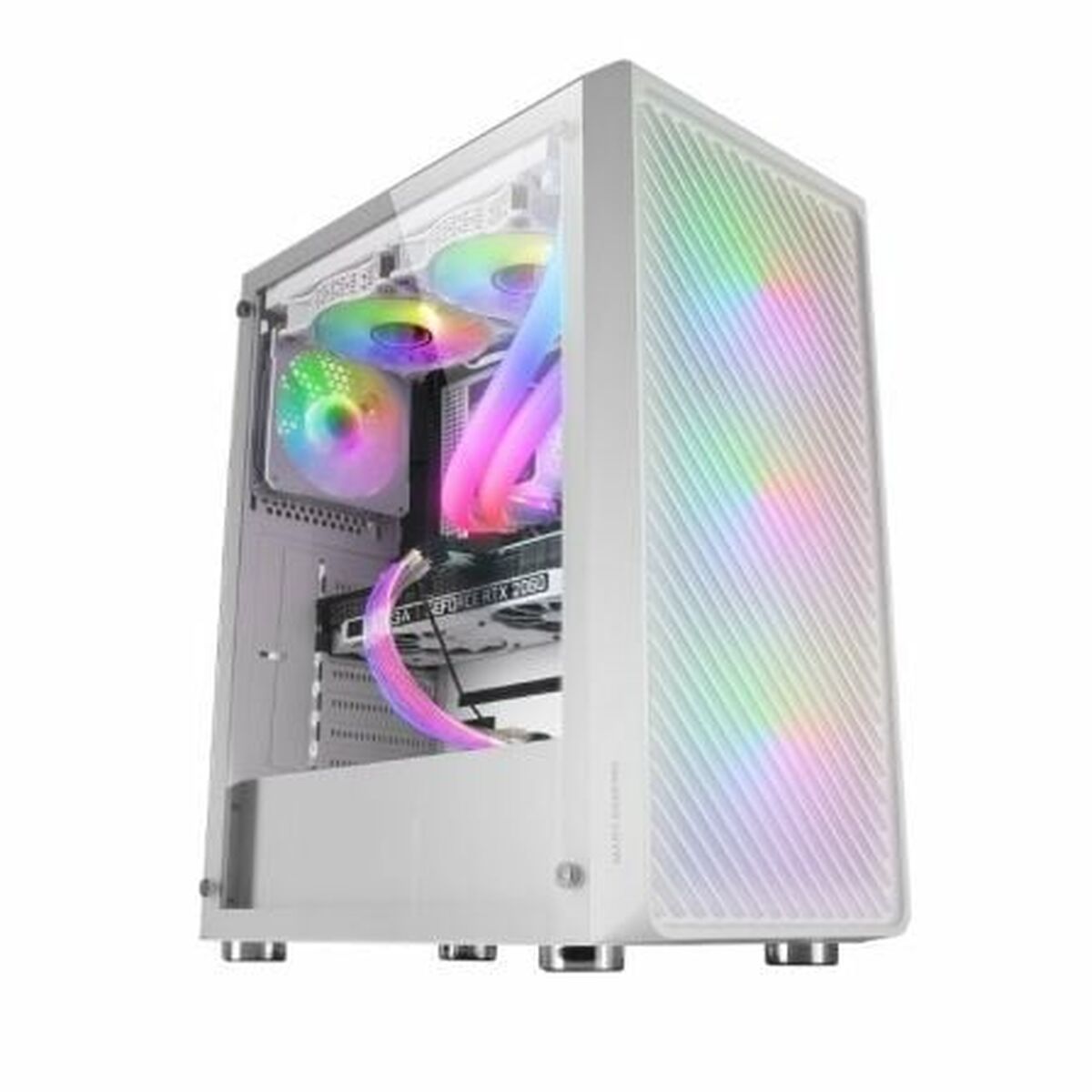 8435693103288_S9919787_P00 Κουτί Μέσος Πύργος ATX Mars Gaming MCFW Λευκό - Image 3