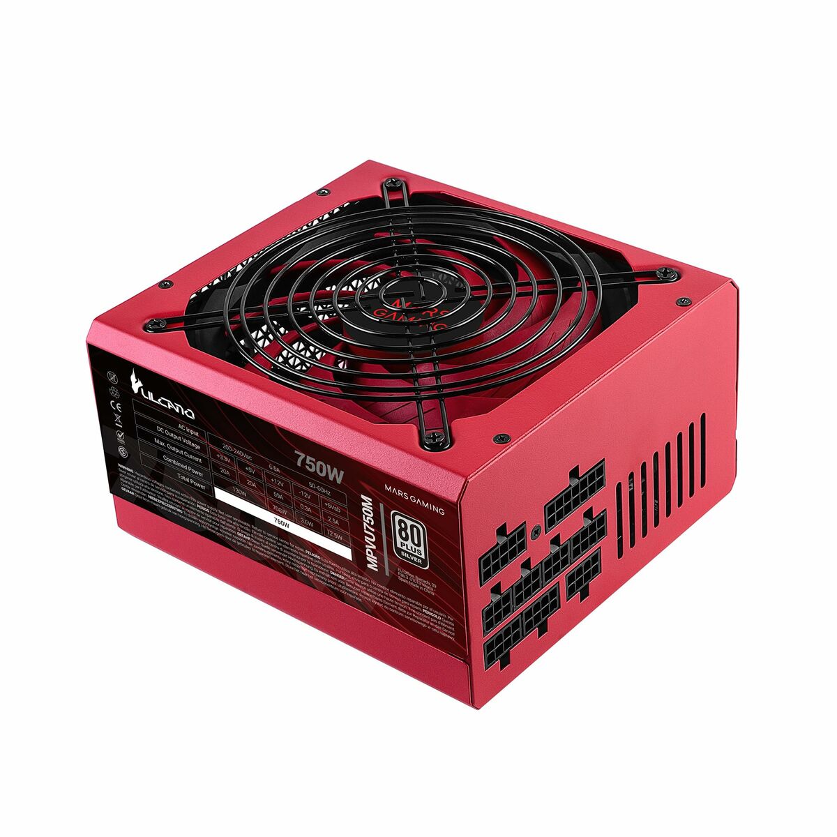 8435693104308_R00 Τροφοδοσία Ρεύματος Mars Gaming MPVU750M ATX 750 W - Image 1