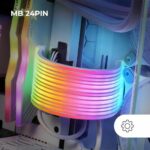 MCA24X ARGB Κάλυμμα Τροφοδοτικών Καλωδίων – 24pin Mars Gaming - Image 3