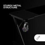 Γραφείο Gaming Mars Gaming ERGO Μαύρο 160 x 60 cm - Image 2