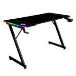 Γραφείο Gaming Mars Gaming ESCRITORIO ERGO RGB Μαύρο 120 x 60 cm