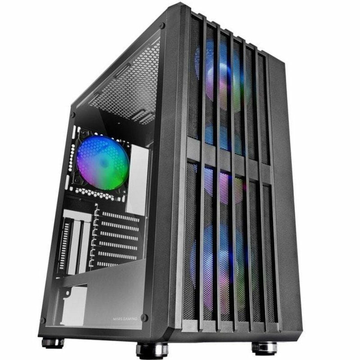 8435693107941_S9917107_P01 Κουτί Μέσος Πύργος ATX Mars Gaming MCVAULT Μαύρο - Image 1