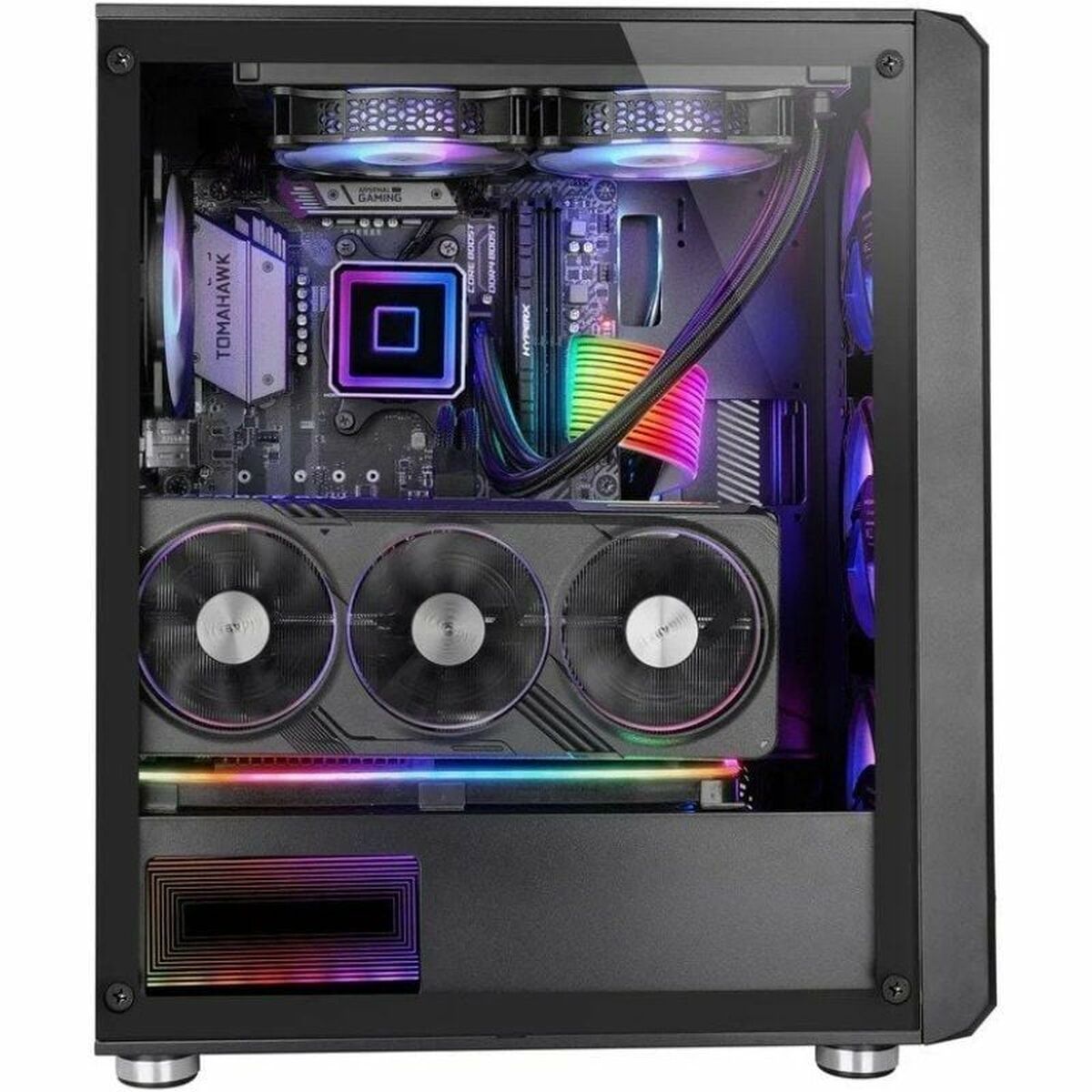 8435693107941_S9917107_P41 Κουτί Μέσος Πύργος ATX Mars Gaming MCVAULT Μαύρο - Image 3