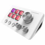 MSDTWOW Control Deck με 6 LCD πλήκτρα, 3 κουμπιά και 3 περιστροφικούς διακόπτες Λευκό - Image 2