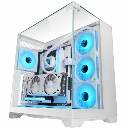 Κουτί Μίνι Πύργος Micro ATX/ITX Mars Gaming MCVISIONW Λευκό