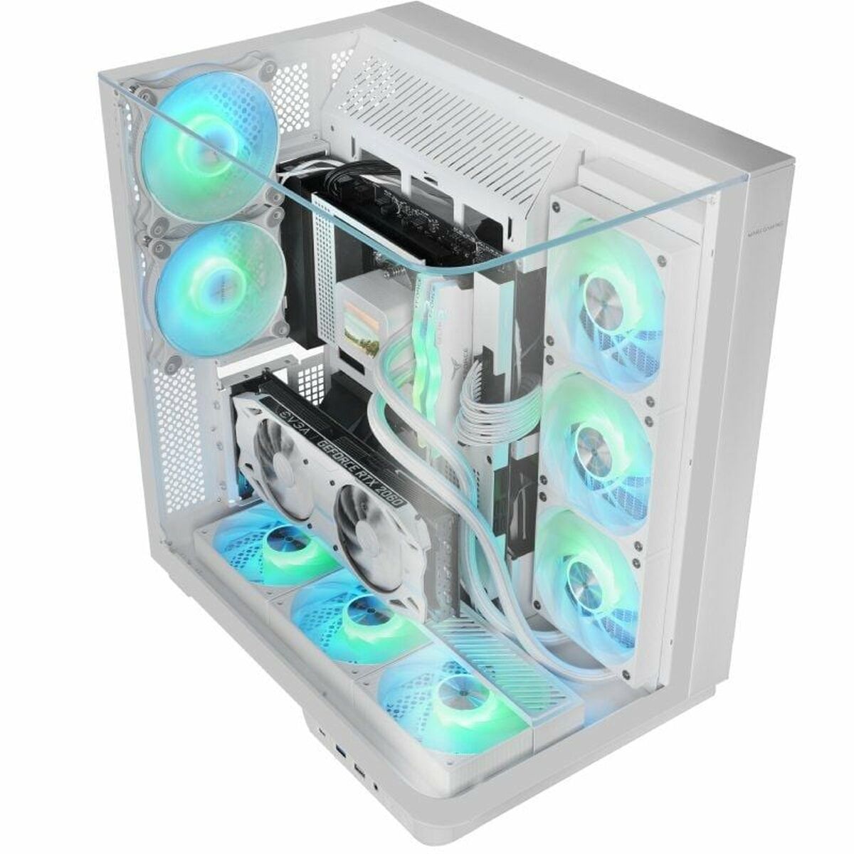 8435693109648_S9917222_P01 Κουτί Μέσος Πύργος ATX Mars Gaming MCINFINIOW Λευκό - Image 1