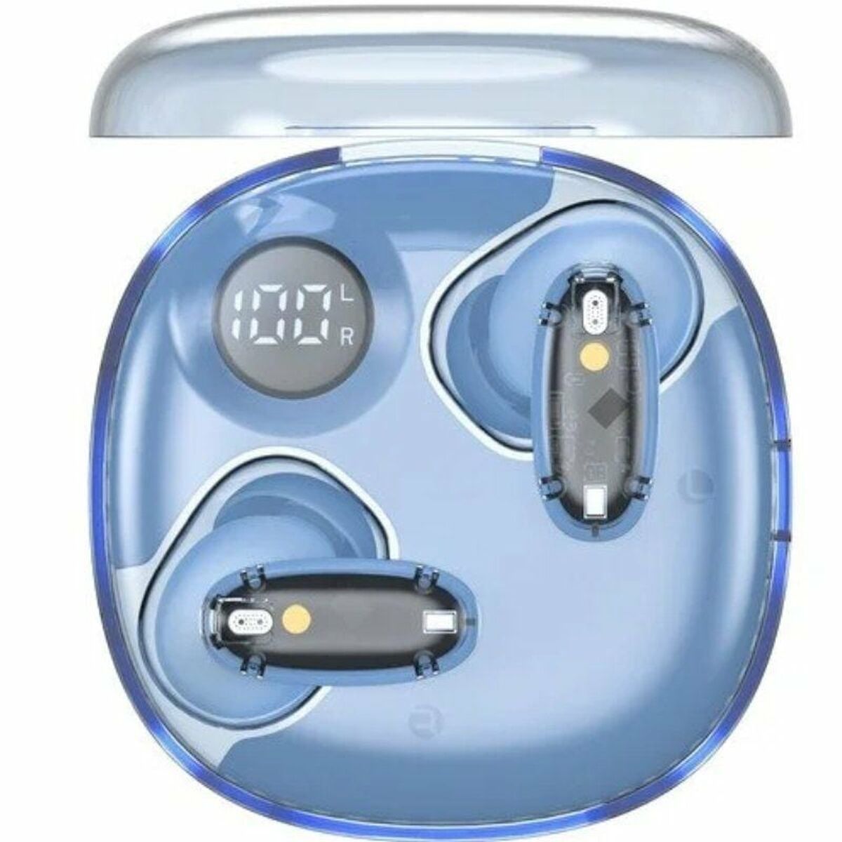 8435693110224_S9917840_P31 Ασύρματα Ακουστικά με Θήκη Φόρτισης Mars Gaming MHIB2BL Μπλε - Image 2