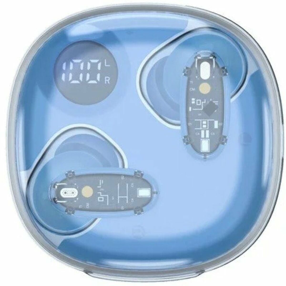 8435693110224_S9917840_P41 Ασύρματα Ακουστικά με Θήκη Φόρτισης Mars Gaming MHIB2BL Μπλε - Image 3