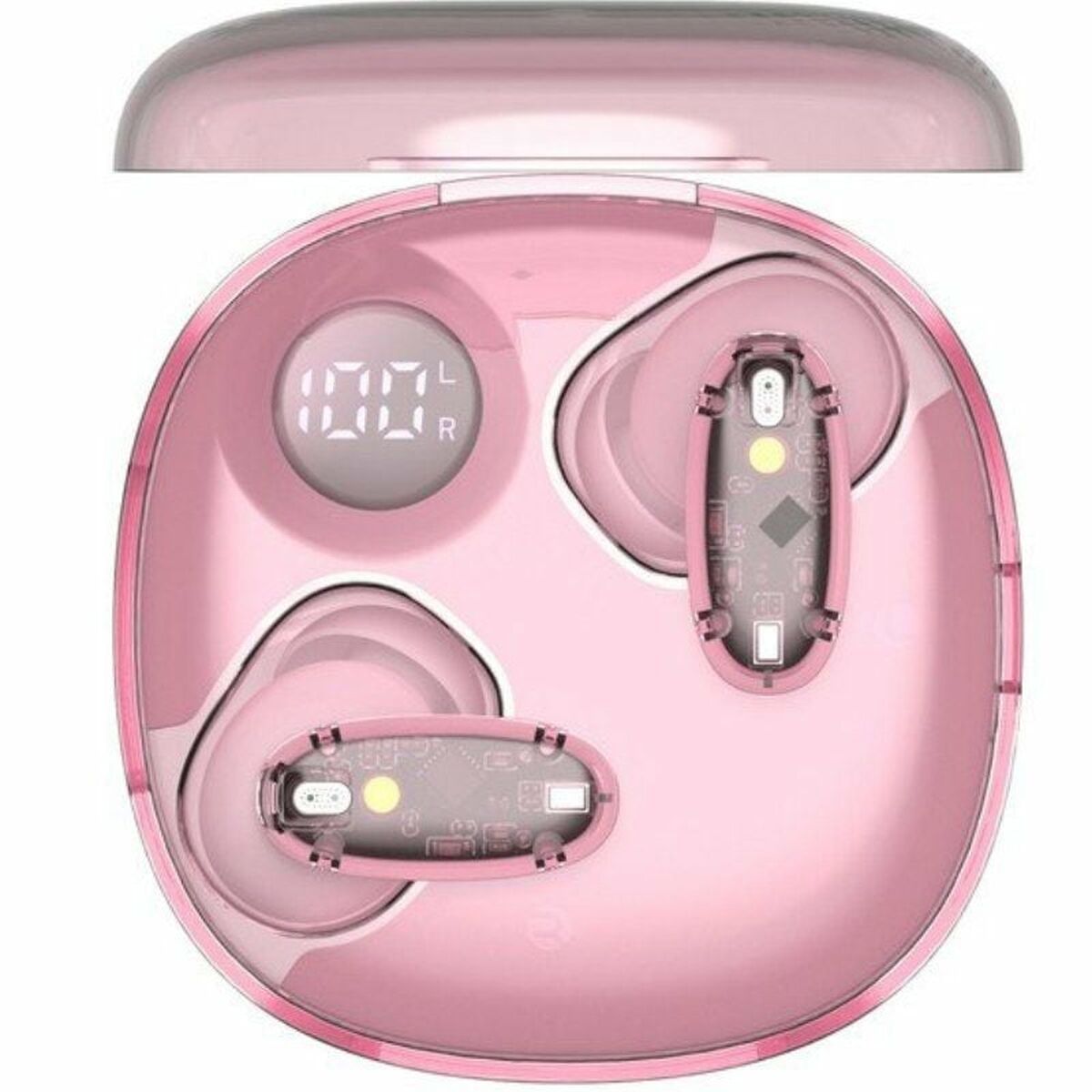 8435693110262_S9917841_P31 Ασύρματα Ακουστικά με Θήκη Φόρτισης Mars Gaming MHIB2P Ροζ - Image 2