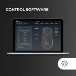 Ποντίκι για Gaming Mars Gaming MMT3 Μαύρο - Image 2