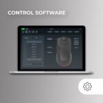 Ποντίκι για Gaming Mars Gaming MMT3W Λευκό - Image 2