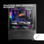 Κουτί Μέσος Πύργος ATX Mars Gaming MC-SE2 Μαύρο - Image 2