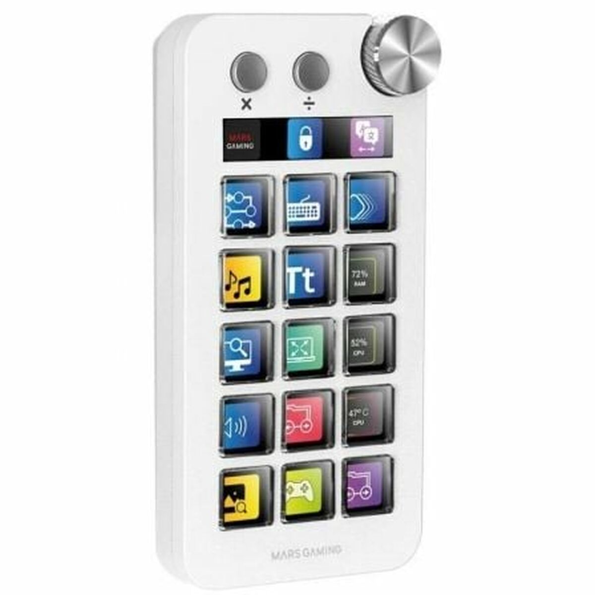 8435693111610_S9919407_P00 MSD-NEO Control Deck με 15 LCD πλήκτρα, τροχό ελέγχου, διπλά πλήκτρα και ενσωματωμένη αριθμομηχανή - Image 1