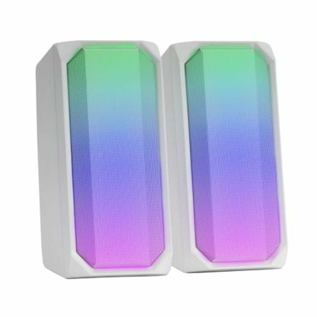 8437023094020_S9918185_P00 Φορητό Ηχείο BLuetooth Mars Gaming MSRGBW Λευκό 15 W 4 W - Image 3
