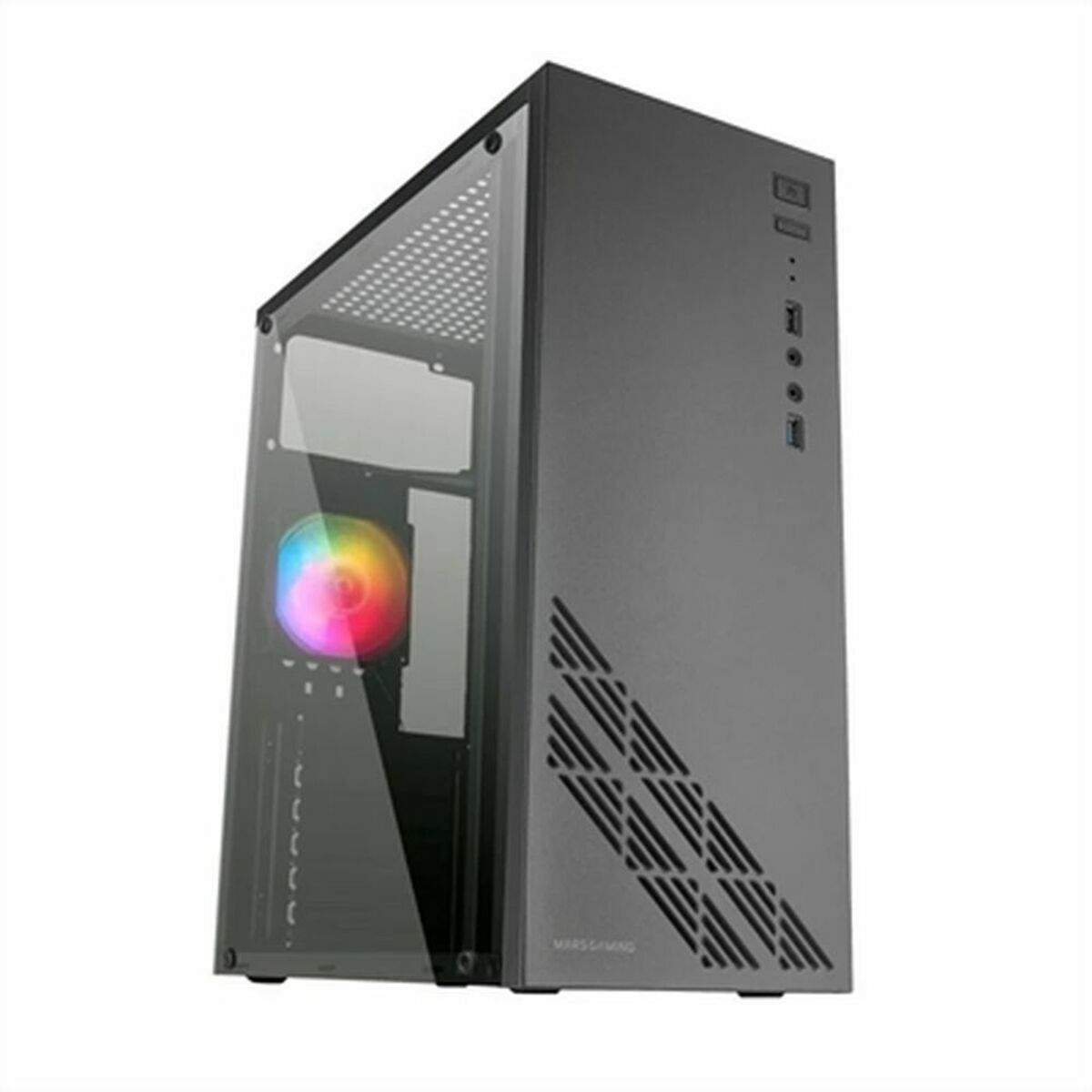 8437023094396_S0232858_P00 Κουτί Μέσος Πύργος ATX Mars Gaming MC100 Μαύρο - Image 1