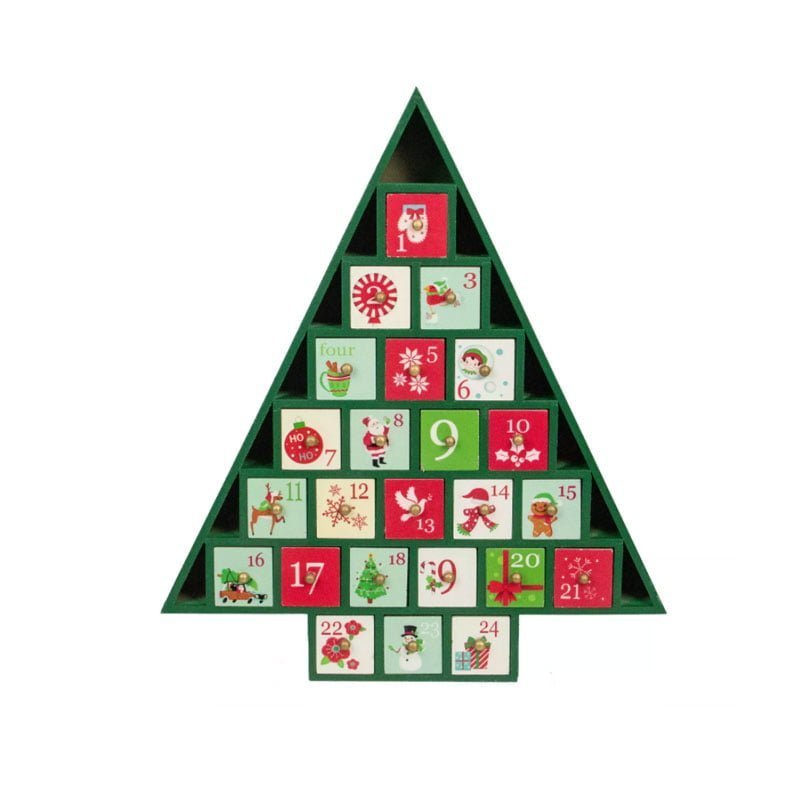 Screenshot_2-12 Ξύλινο χριστουγεννιάτικο διακοσμητικό ημερολόγιο - Christmas advent calendar - Image 5