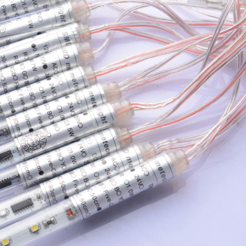 Screenshot_2-13 Χριστουγεννιάτικη LED Βροχή Μετεωριτών 8τμχ x 50cm Πολύχρωμος RGB Φωτισμός - Σταγόνες Σταλακτίτες - Christmas fallnig rain - Image 4