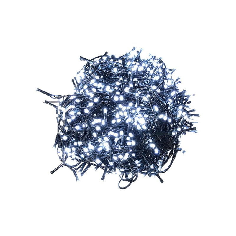 led-christmas-lights-1200-cold-white-220v-external-48-m-1 Χριστουγεννιάτικα λαμπάκια σε ψυχρό χρώμα 32m 400 LED - Christmas decorative lights white light - Image 3